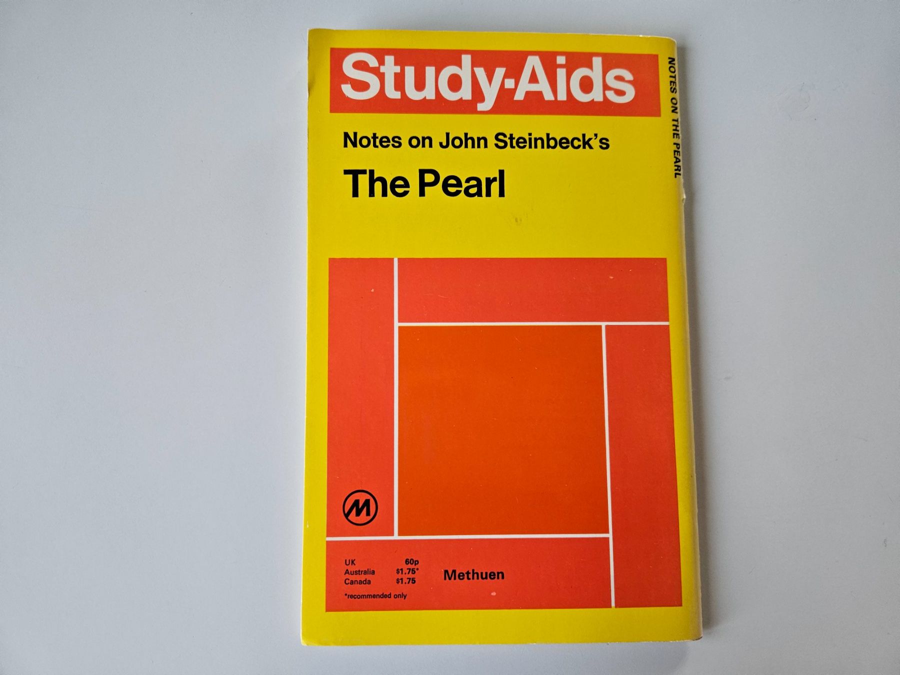 Libri: Study-Aids, Notes on John Steinbeck's THE PEARL, 1977 – Usato da Echandens venduto da annegug 5