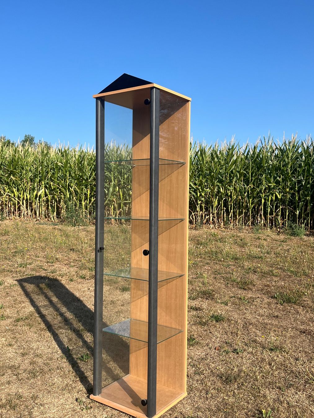Vitrines: Glasvitrine mit 4 Tablaren – D'occasion à Allmendingen b. BE par juair 1