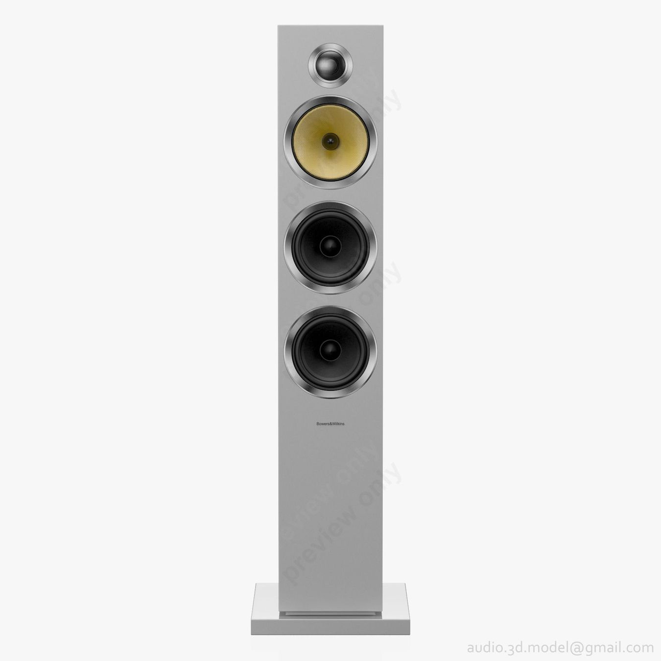 Bowers & Wilkins Casse acustiche: B&W CM8 S2 - Standlautsprecher in weiss – Usato da Bern venduto da mna_e6h4 3