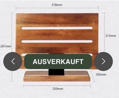 Messerblock aus Akazienholz, magnetisch, für 10 Messer!