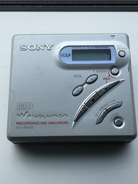 Lecteur Enregistreur Minidisc Sony MZ-R500 Walkman - Occasion Impeccable
