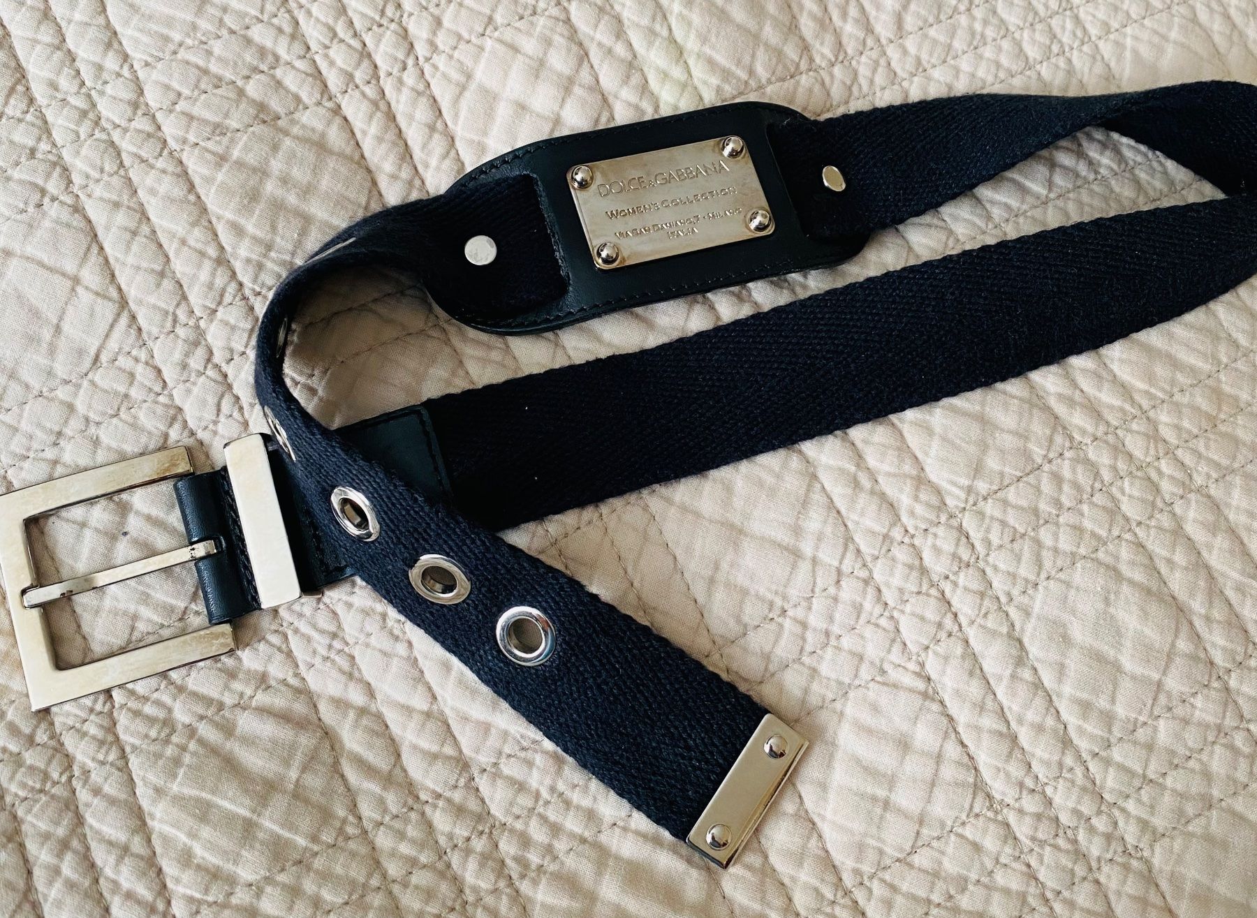 Dolce & Gabbana Gürtel: DOLCE & GABBANA ceinture. – Gebraucht aus Clarens von Piluka