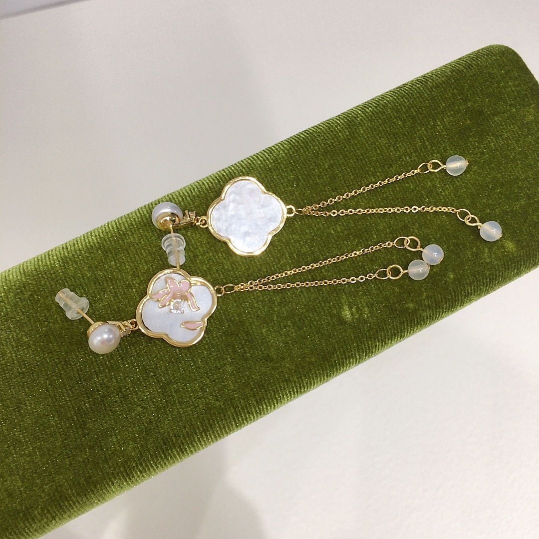 Ohrringe & -stecker: Boucles d'oreilles Lotus Impérial – Neu und originalverpackt aus St-Maurice von Sandrinette123 2