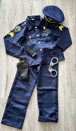 TOP 🩷 Gr 128 Polizei Kostüm Fasnacht, Karneval