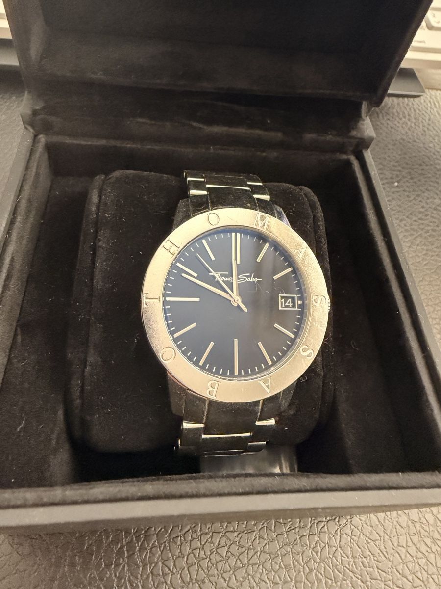 Thomas Sabo Orologi: Thomas Sabo Uhr Stahl blau  – Usato da Nussbaumen AG venduto da nad_lq9s