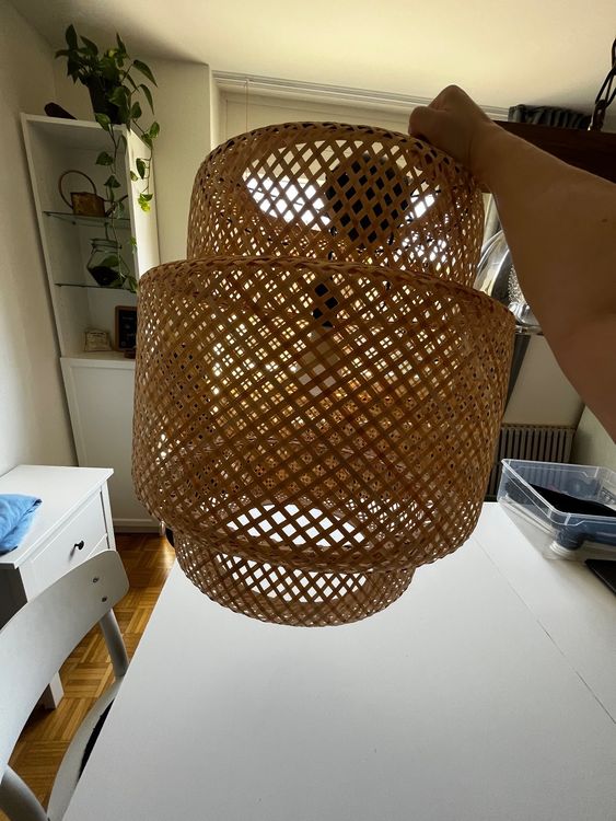 IKEA Sinnerlig Bambus Lampe Kaufen auf Ricardo