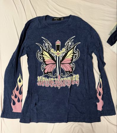NG new order butterfly longsleeve