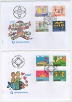 70 Briefe FDC von 1974 - 2008 meistens Pro juve + Pro Patria