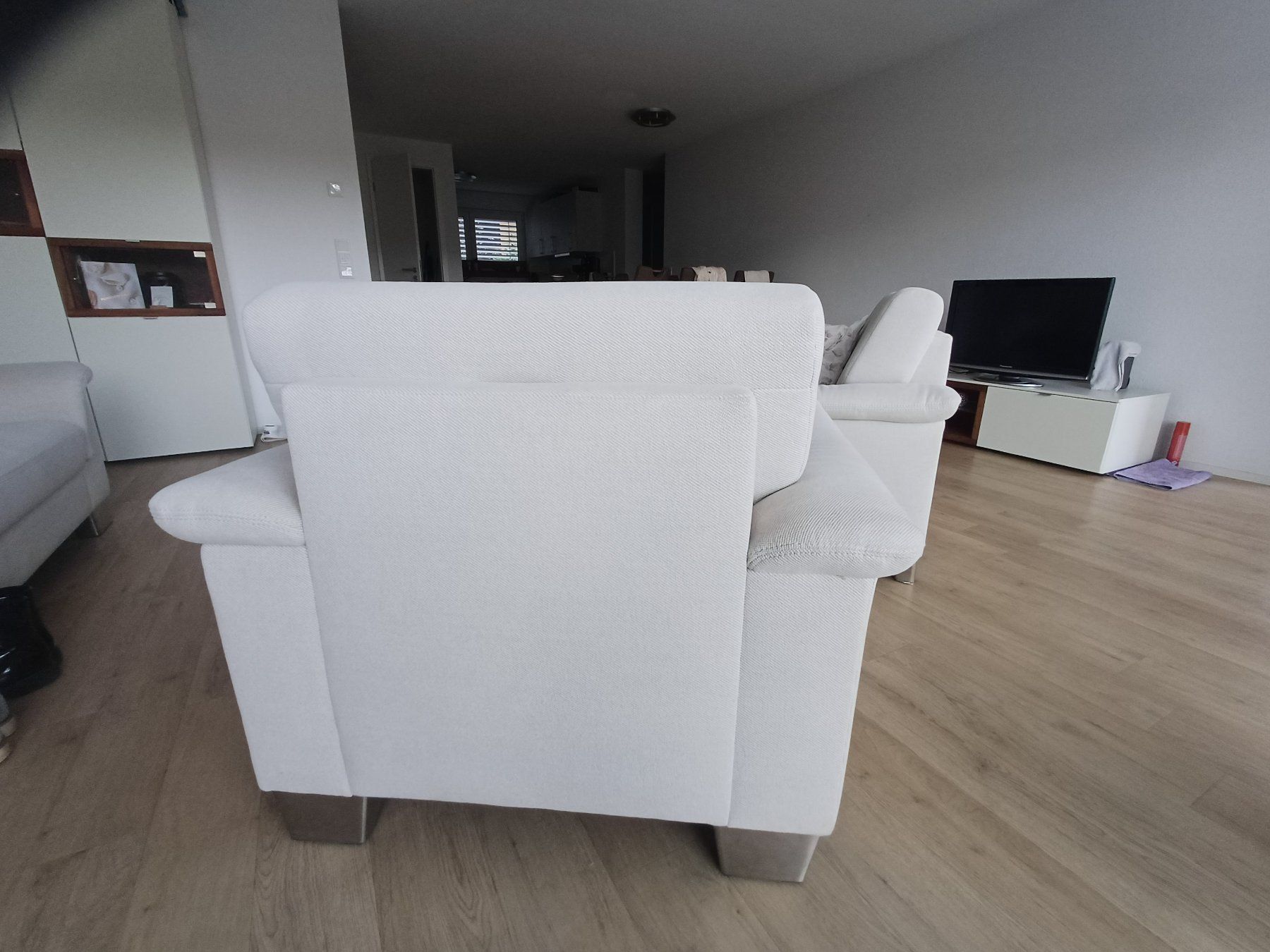 Divani: NEUwertig: Wohnlandschaft Couch + Sessel – Nuovo (secondo la descrizione) da Solothurn venduto da happema 4