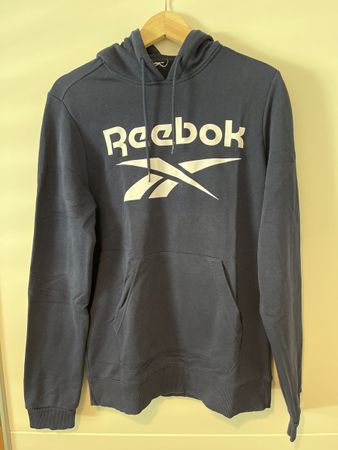 Sweat à capuche Reebok bleu marine, taille M