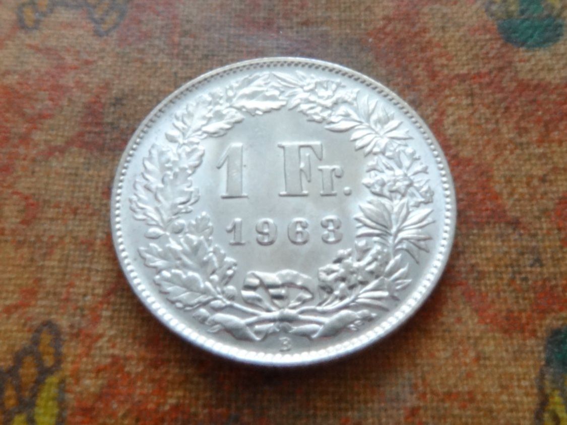 Tutti le monete: 1 Fr. 1963  (Y) – Usato da Romanel-sur-Lausanne venduto da Swift13