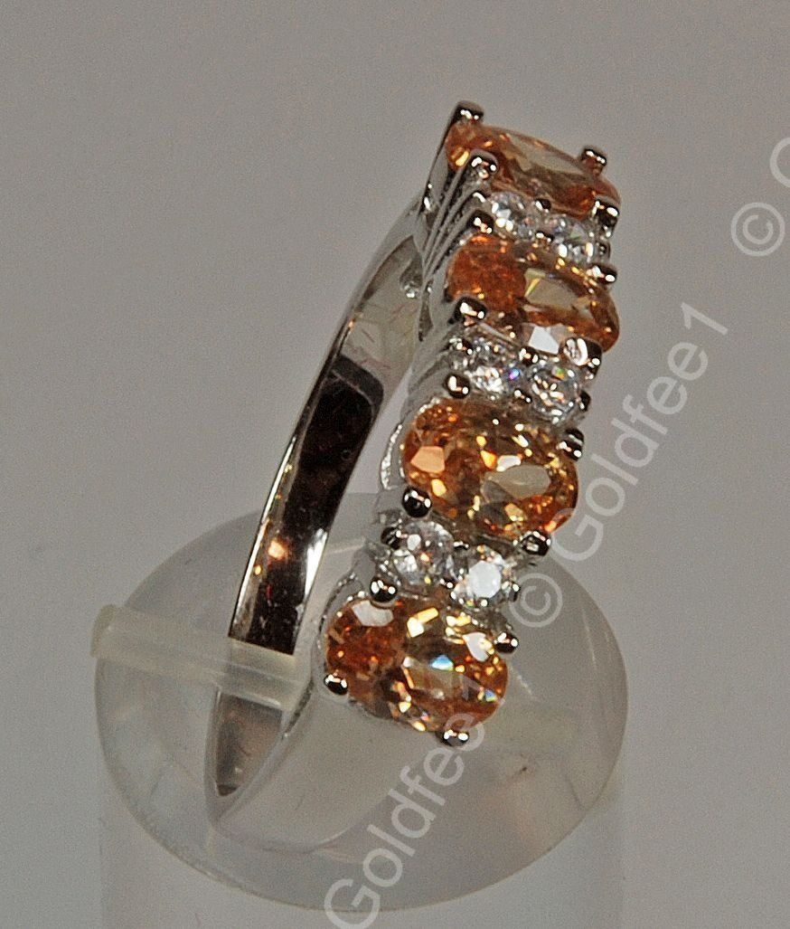 Anelli: Silberring Saphir CZ (925er Silber) – Nuovo e nell'imballaggio originale da Oberglatt ZH venduto da Goldfee1 2