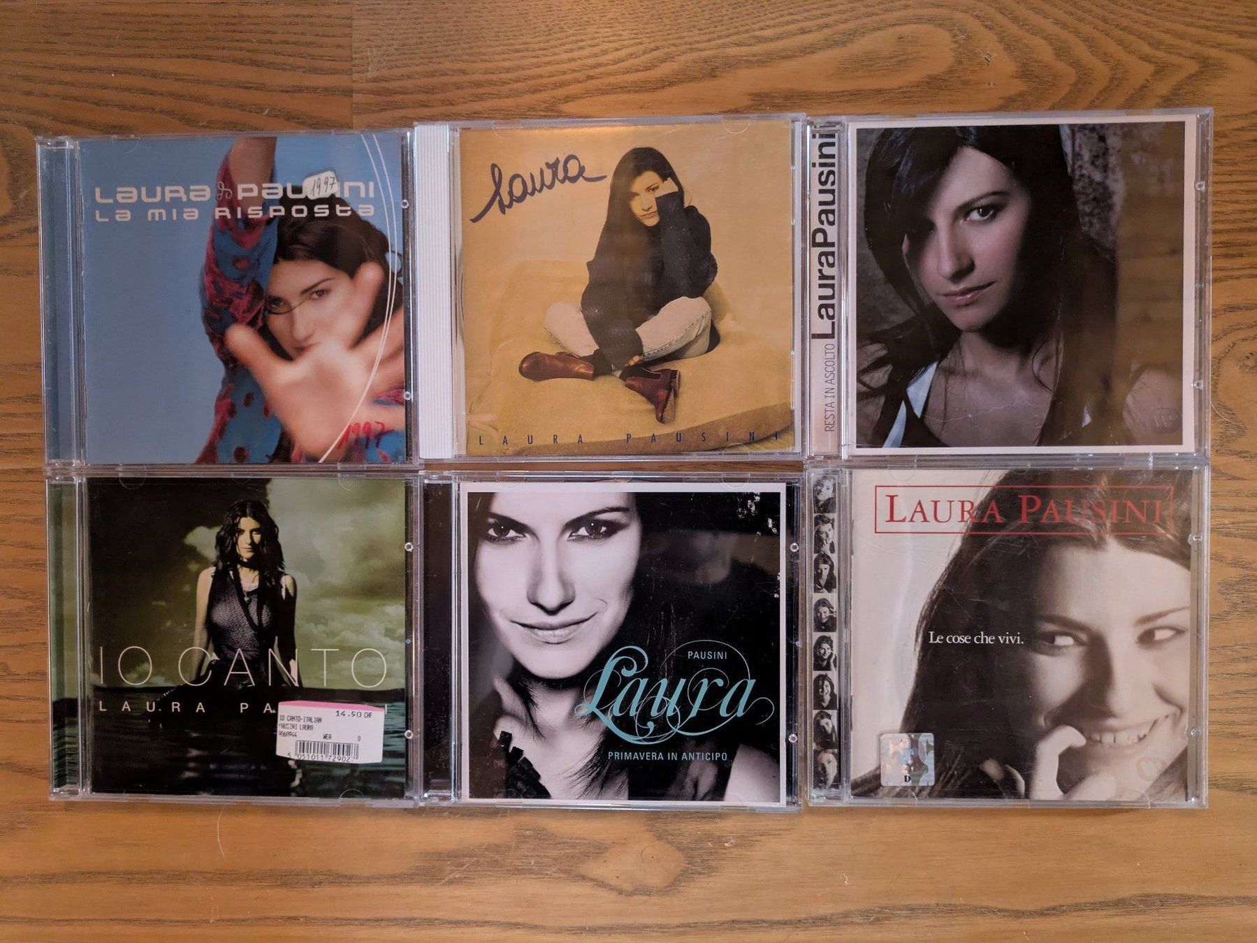 CD: Laura Pausini – 6 CD Sammlung – Usato da Männedorf venduto da Pacer19