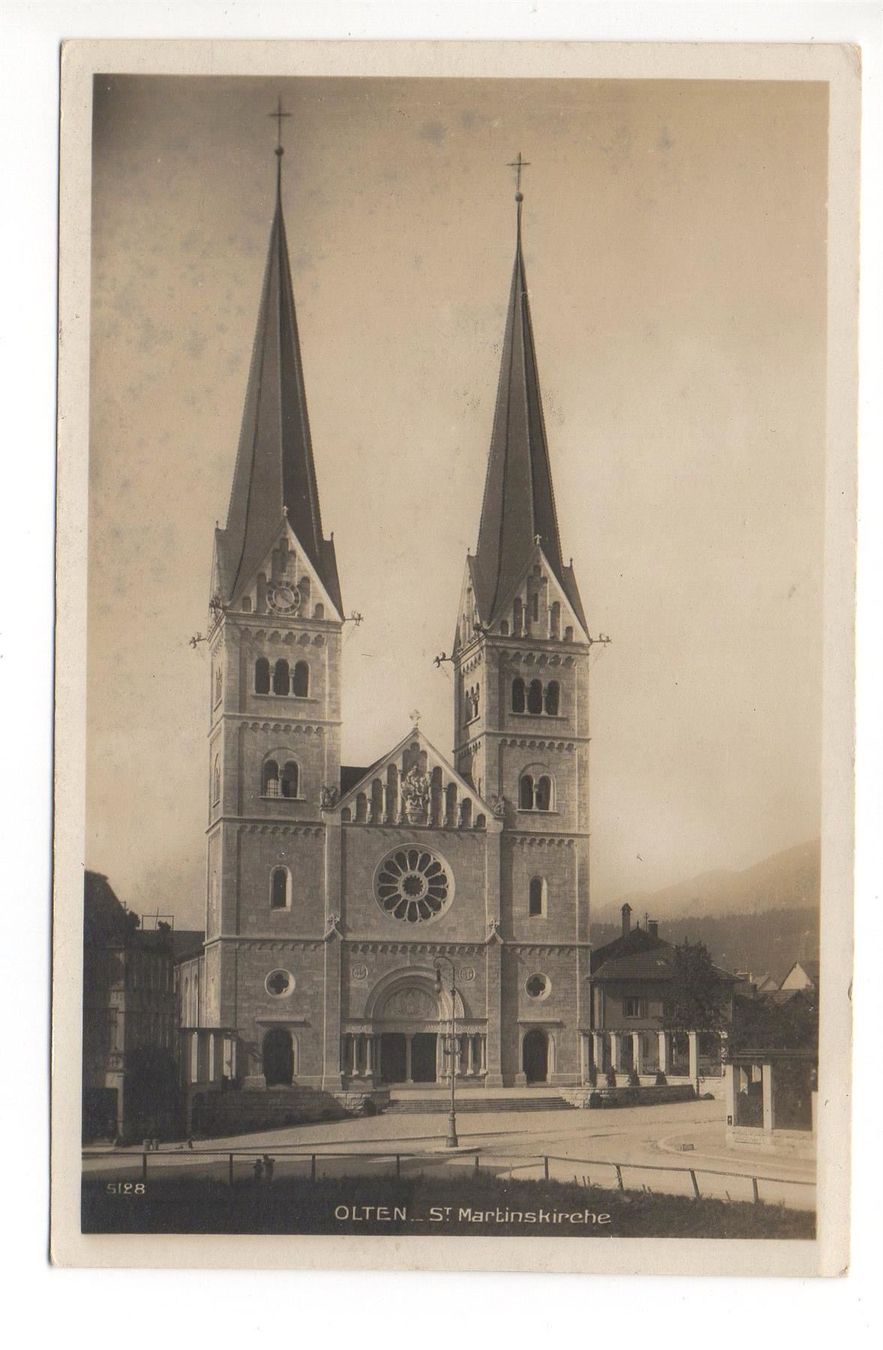 Cartes postales: OLTEN St. Martinskirche – D'occasion à Jona par philajona