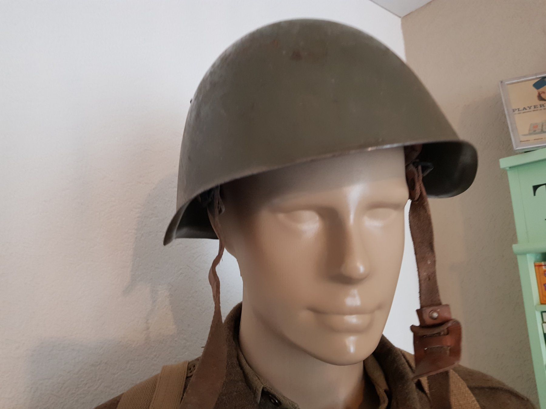 Uniformi & Effetti personali: Original Helm Stahlhelm CZ CSSR Tschechie um 1959 – Usato da Gutenswil venduto da rolfsimmen31 2
