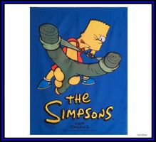 Fahne *Bart Simpson* - Nr. J-6377