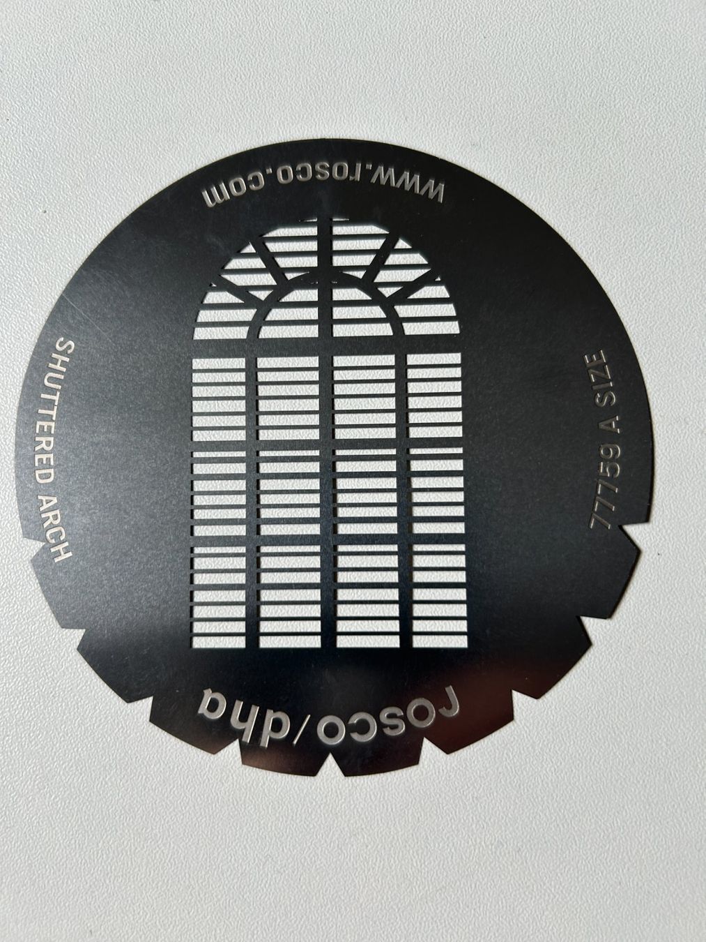 Sciablone: 15 Rosco Gobo, Grösse A - Schablonen – Usato da Ettingen venduto da sagada81 6