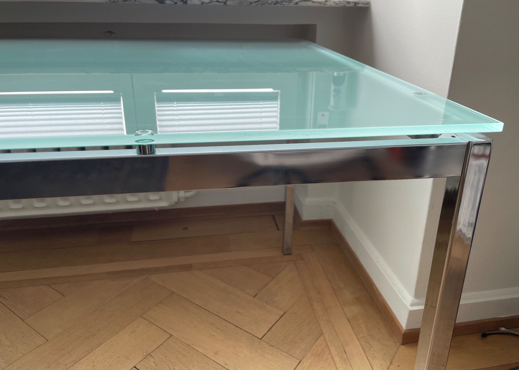 Scrivanie: Bürotisch aus Glas – Usato da Zürich venduto da libelle05 1