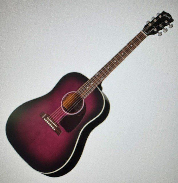 Gibson Strumenti musicali: Gibson J-45 Standard, Purple Burst – Usato da Heimberg venduto da Sukram1961
