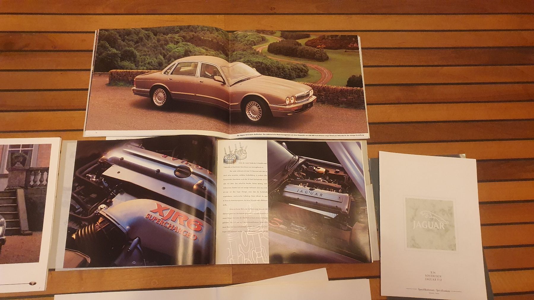 Jaguar Documenti: Jaguar XJ Prospekte Konvolut – Usato da Biberist venduto da stang4eva 2
