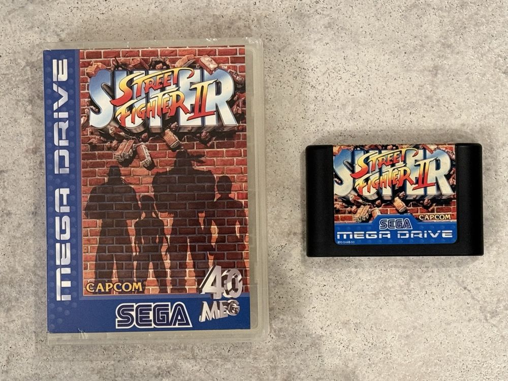 Super Street Fighter 2 Per Sega Mega Drive – NTSC-J, Giappone, 1994 – Venditore USA
