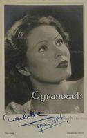 Charlotte Schellhorn (1922-1945, Selbstmord) - Autogramm