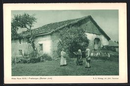 Freibergen /Berner Jura, Altes Haus v. 1