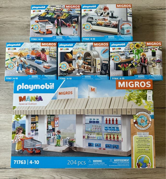 Playmobil Migros Set 71765 (Neu und originalverpackt) in Herznach für