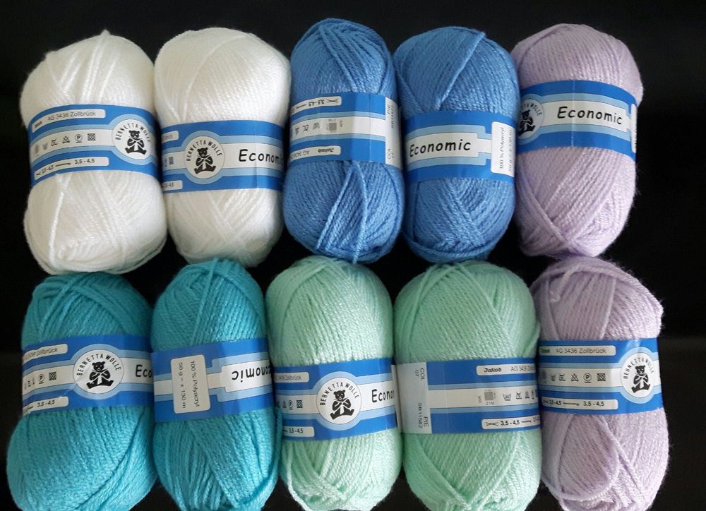 Zalati Einfädelgarn Set | 10 Stück Mit Holzgriff | Für Tufting, Häkeln, Nähen & Stricken