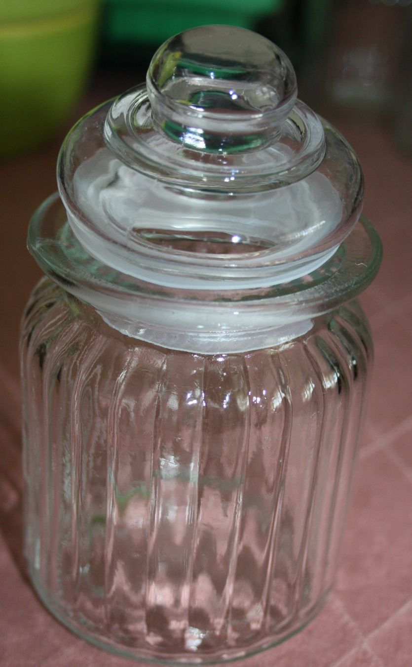 Zuckerdosen: Bonboniere Glas ca. 0.25lt – Gebraucht aus Flüelen von Diversicum-Shop 1