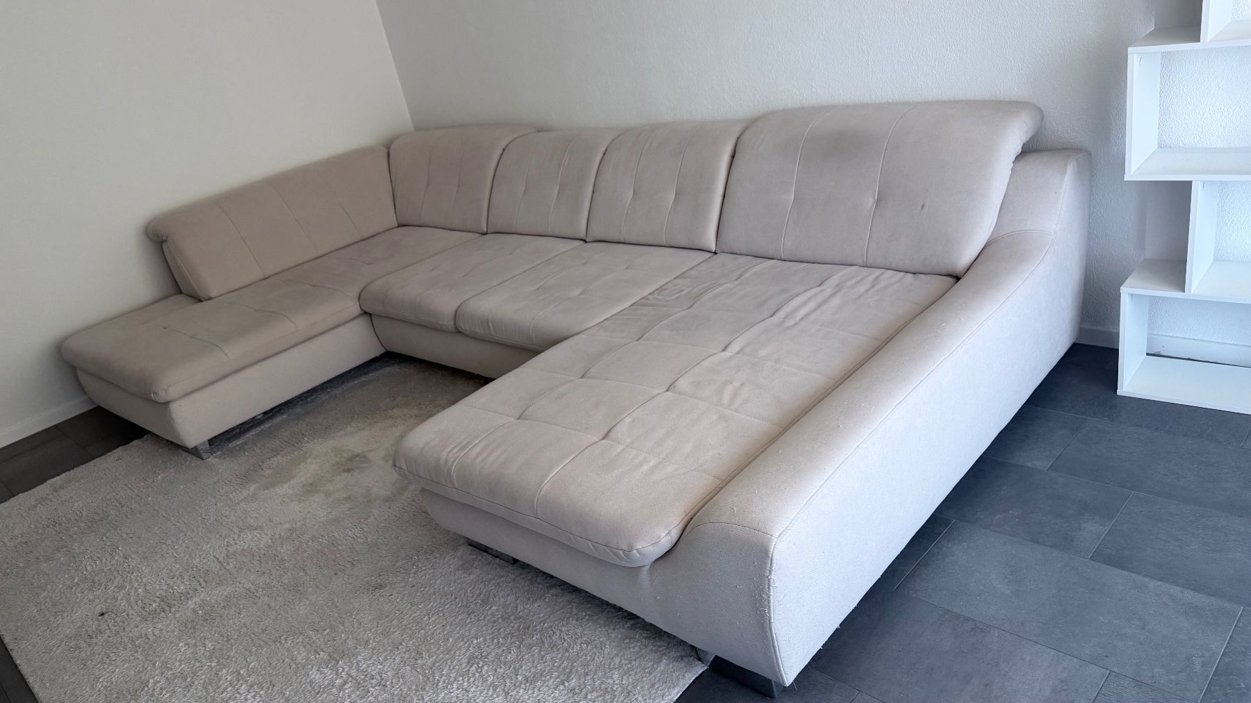 Divani: Sofa beige mit Bettfunktion (Wohnlandschaft) – Usato da Schaffhausen venduto da arb_yzv2 6