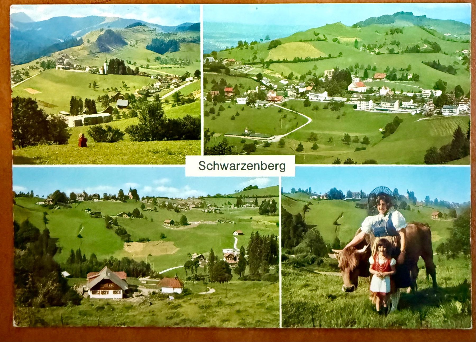 Cartoline postali: Schwarzenberg - (LU) 1970 – Usato da Lutry venduto da Ediego