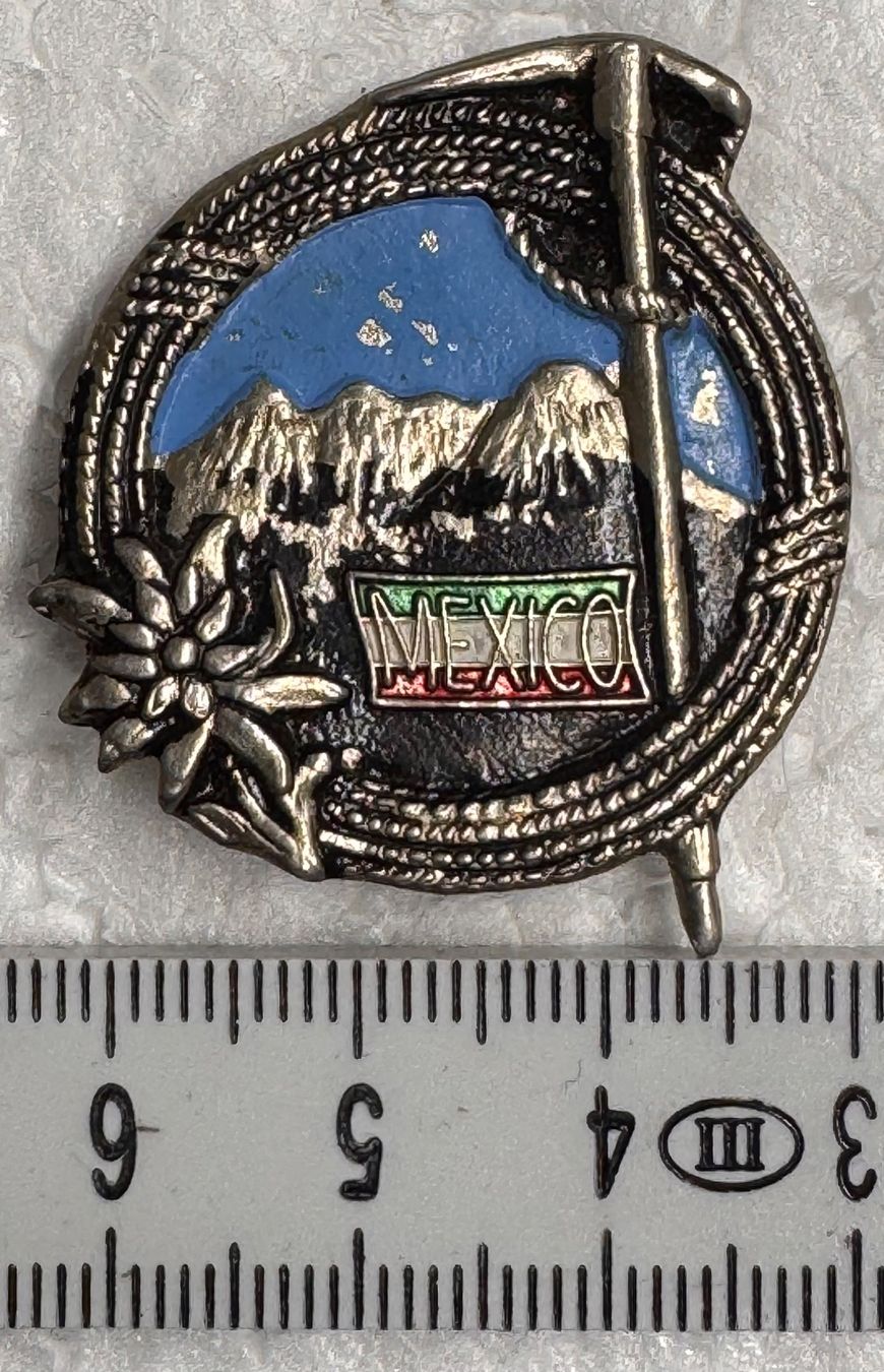 Placchette & Badge: Hutanstecker, Mexiko Vintage Bergsteiger Abzeichen – Usato da Andwil SG venduto da Ariisa1234 2