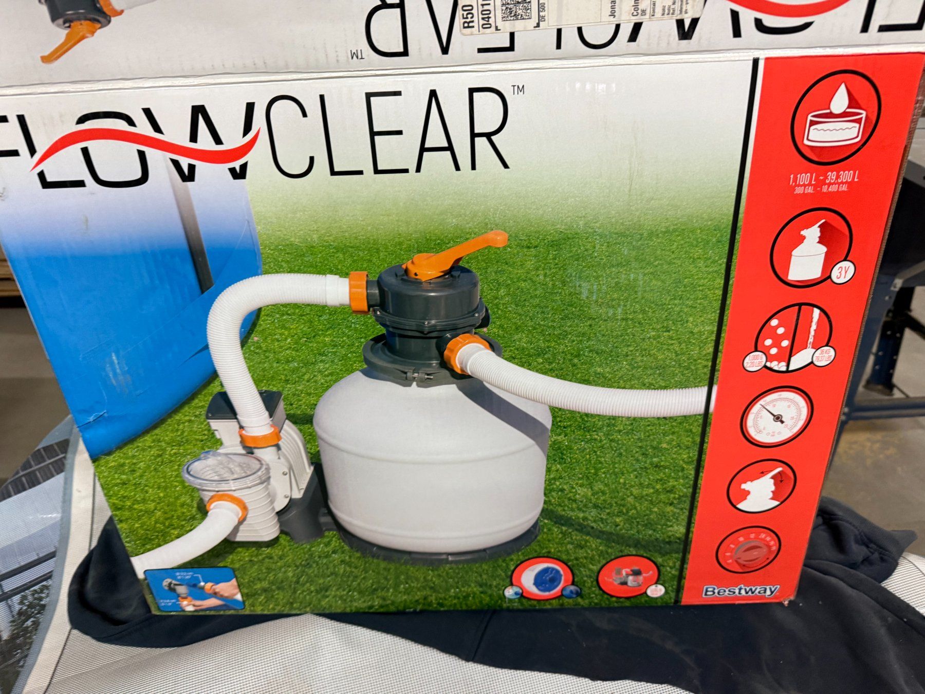 Bestway Schwimmbad: Bestway Filter Pumpe – Neu und originalverpackt aus Bennwil von BT-Metallbau-GmbH 2