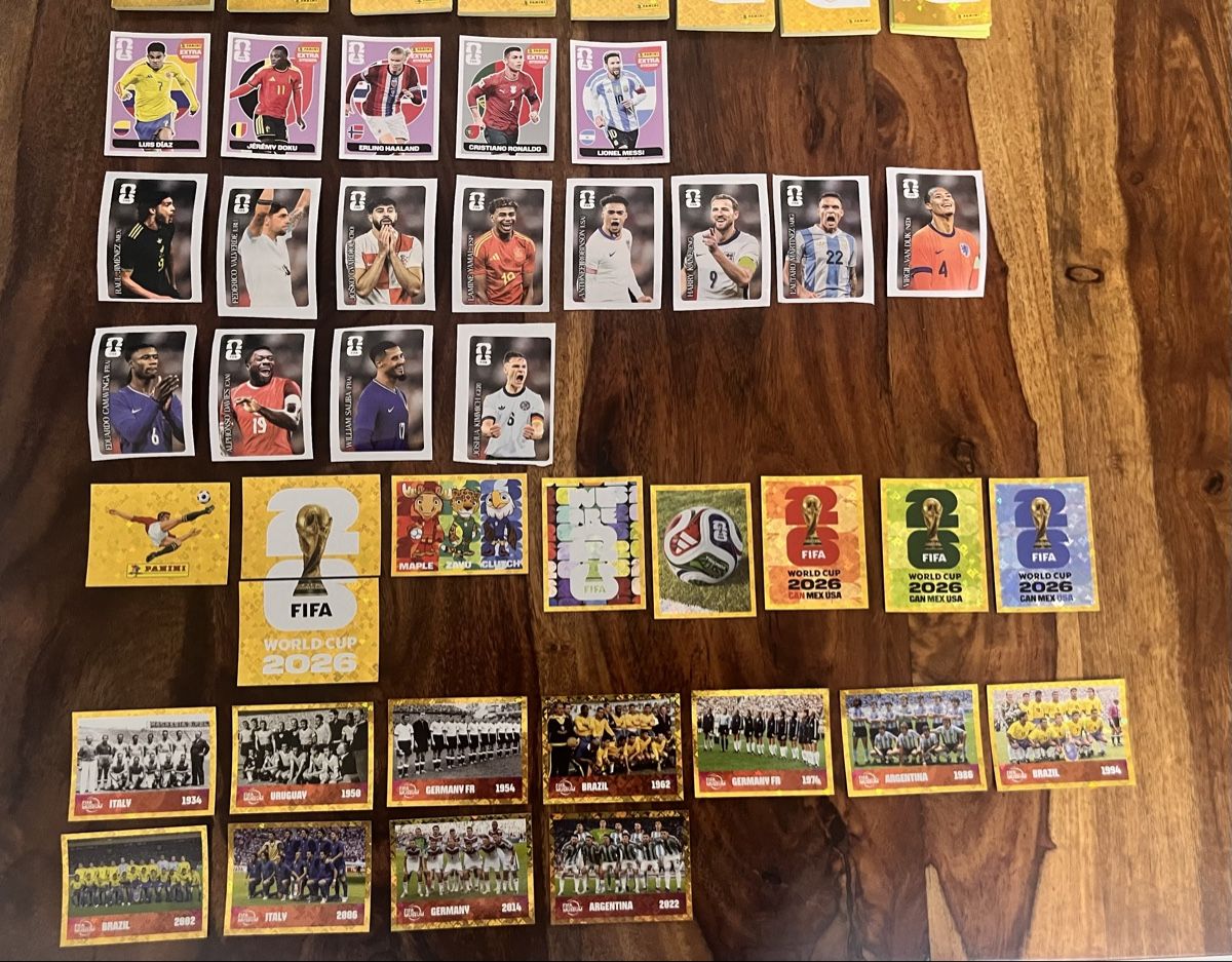 Panini Carte collezionabili: Panini World Cup 2026 full collection  – Nuovo (secondo la descrizione) da St-Gingolph venduto da Retro-Collector 1