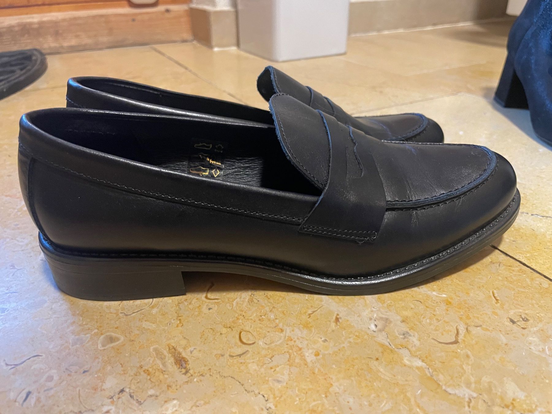 Scarpe da donna: Schwarze Leder Loafer WE DO Gr. 38 – Usato da Zürich venduto da Chr_81 4