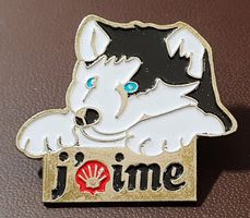 R434 - Pin Shell Husky / Siberige Farbe