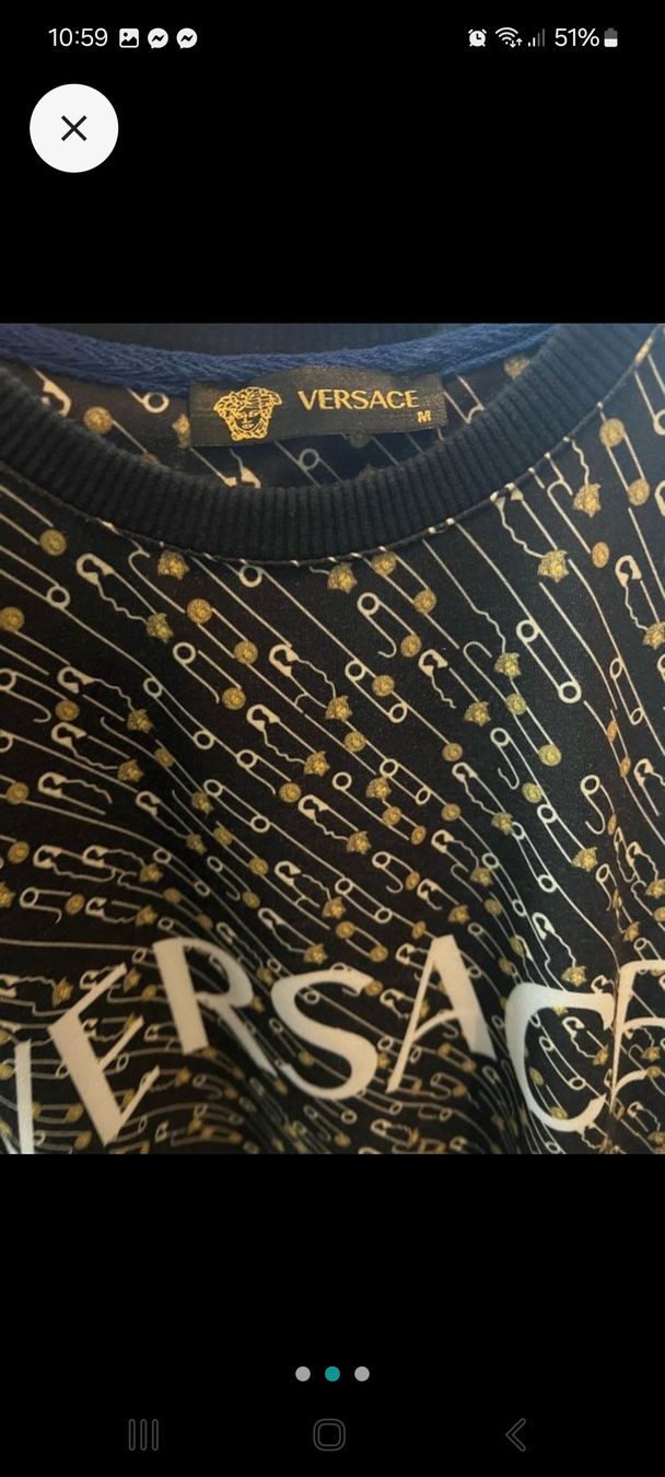 Versace Maglioni & Felpe: Versace Pullover – Nuovo (secondo la descrizione) da Genève venduto da Martinbng 1