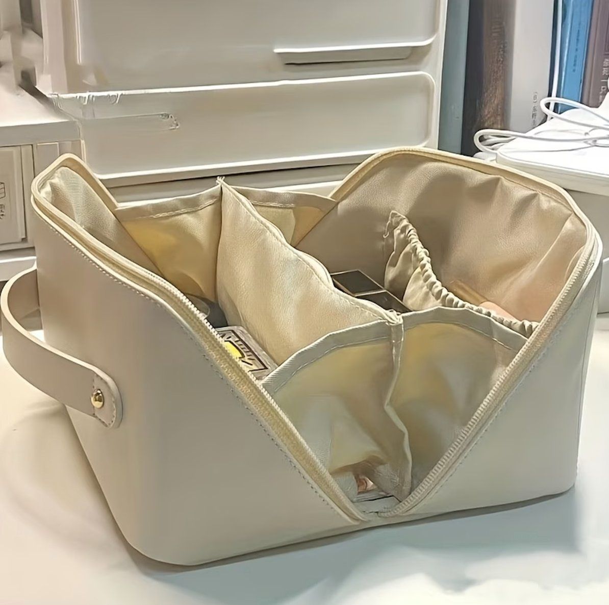 Custodie per cosmetici: Kosmetiktasche Reise Make-up Organizer Rosa – Nuovo e nell'imballaggio originale da Dübendorf venduto da TrimTrend 6
