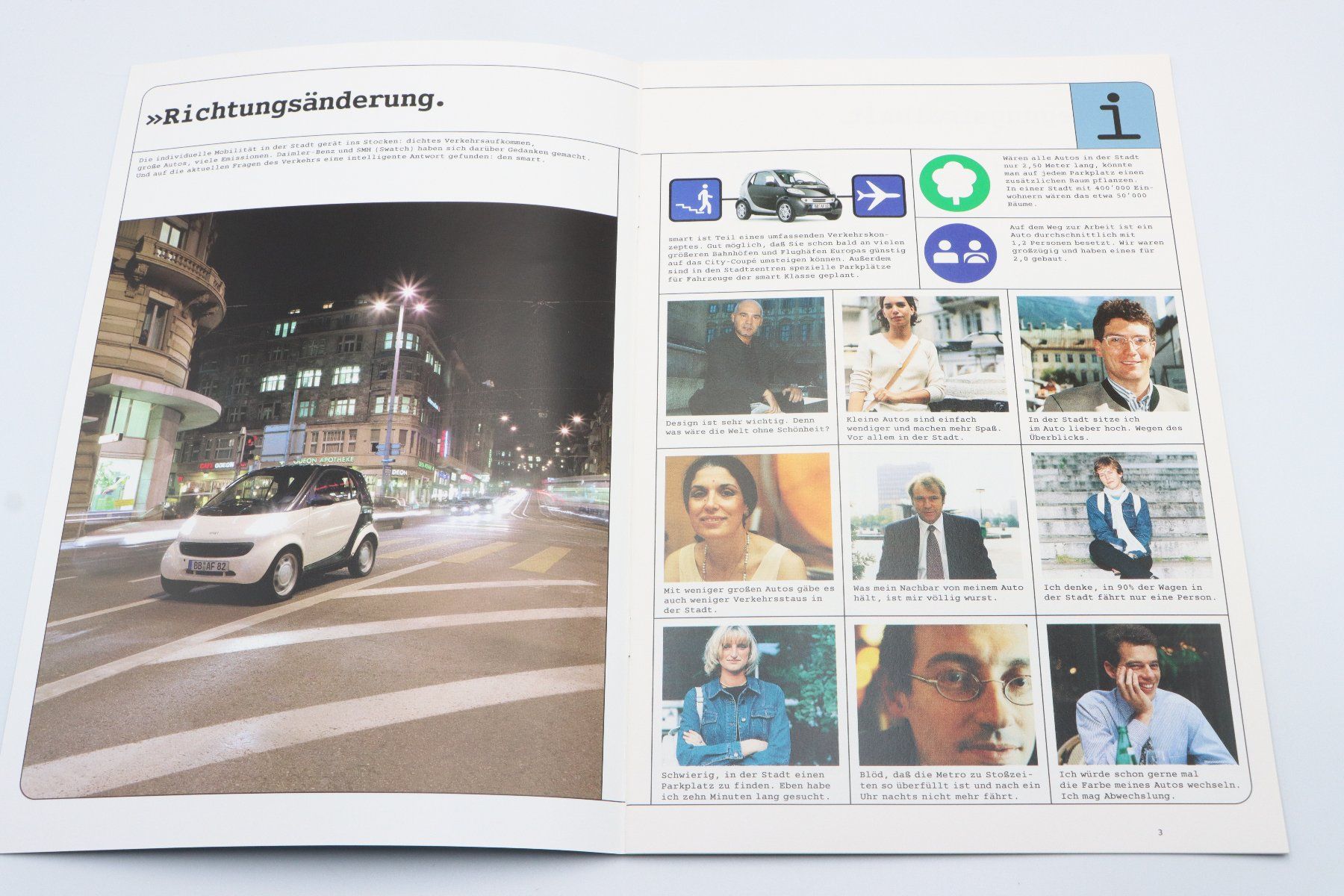 Documenti: Smart City Coupe 1998 Prospekt – Usato da Bühl b.Aarberg venduto da Collectorpassions 2