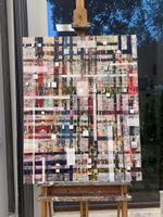 Originales Mixed-Media-Kunstwerk – Unikat auf Leinwand
