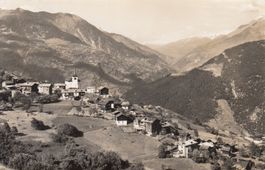 Zeneggen  VS  ob Visp    1'374 m.    um 1951