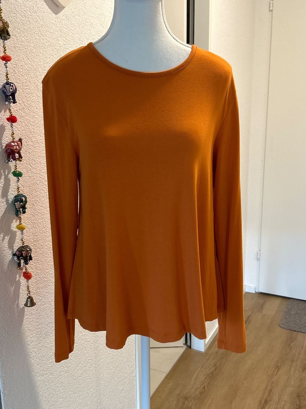 S.Oliver T-Shirts: Damen Langarmshirt orange von s.Oliver Gr.34 – Gebraucht aus Brunnen von Nala2929 2