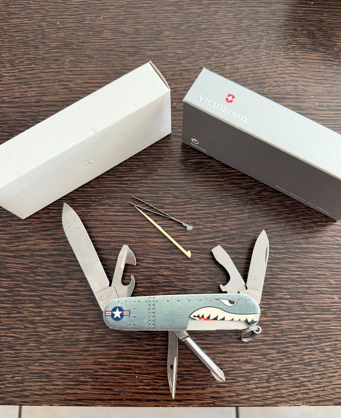 Victorinox Coltelli tascabile: VICTORINOX Tinker Warthog Limited Edition – Usato da Villars-sur-Glane venduto da Dam0