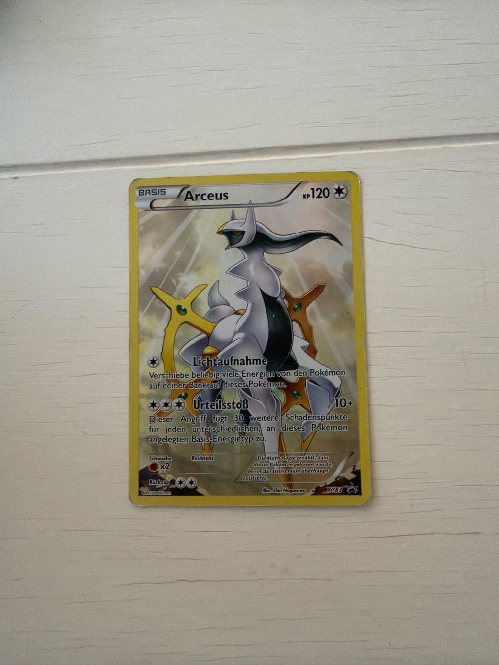 Pokémon Sammelbilder & Trading cards: Arceus XY83 – Gebraucht aus Bottmingen von fed_8spp 1