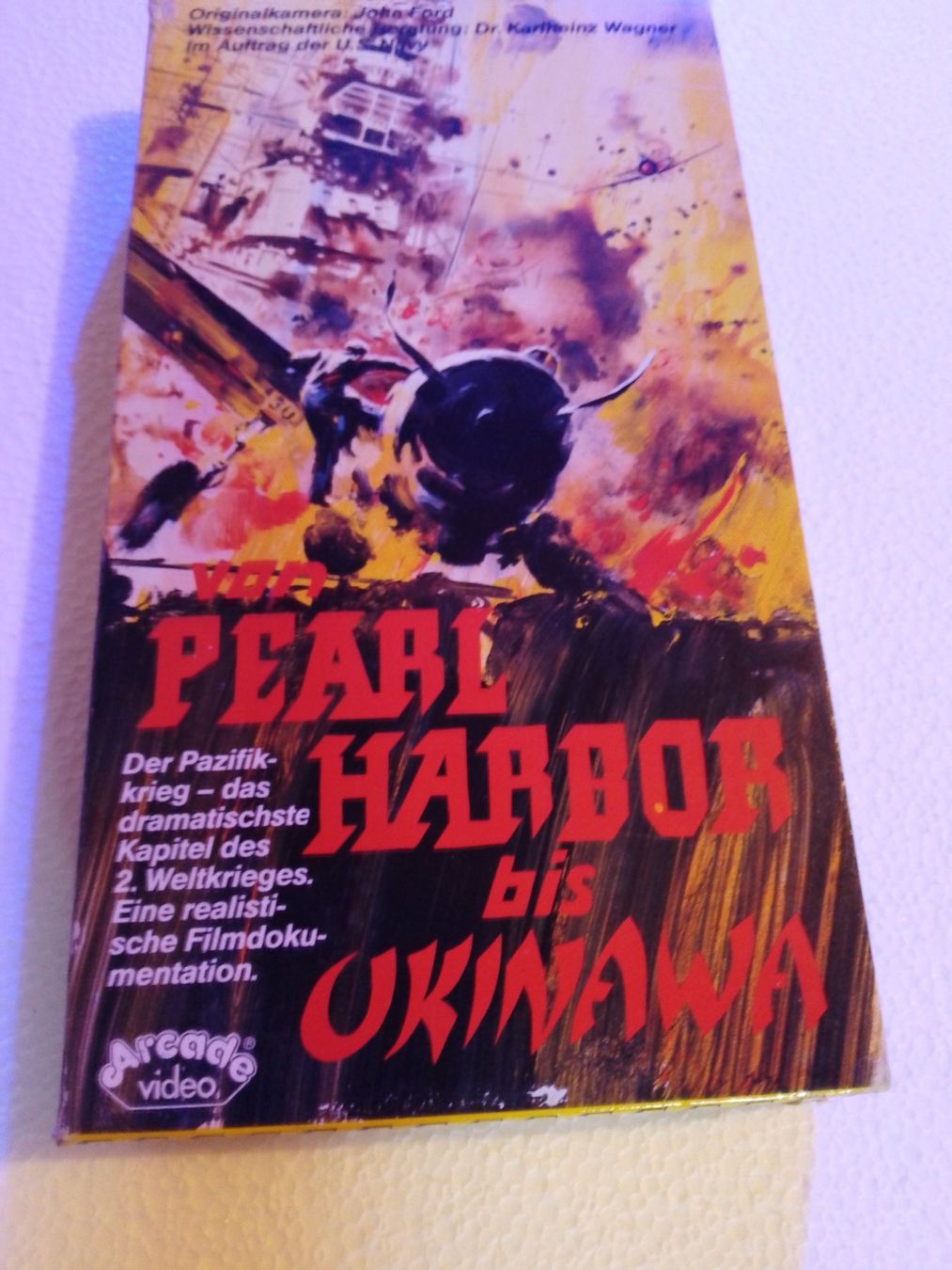 Tutti i VHS: von Pearl Harbor bis Okinawa VHS Arcade Video 403 – Usato da Remetschwil venduto da Privatflohmi