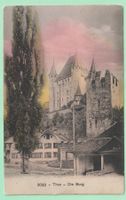 ***AK Thun, Burg, um 1910*** seltene Karte