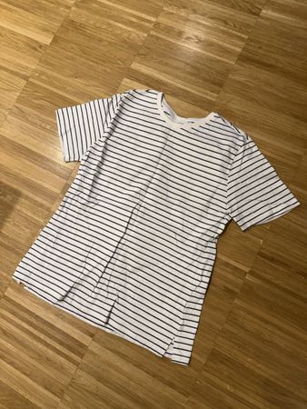 Black and white striped T-shirt