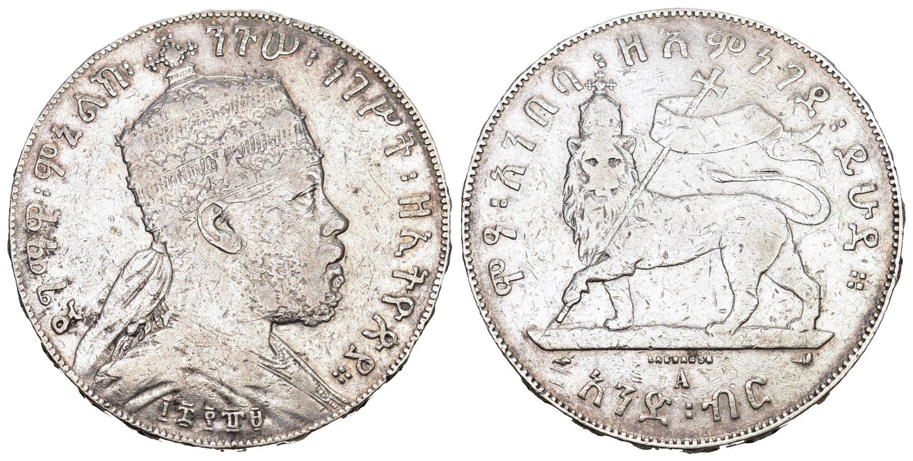 Toutes les monnaies: Äthiopien  1887/89 – D'occasion à Bern par numismatictops