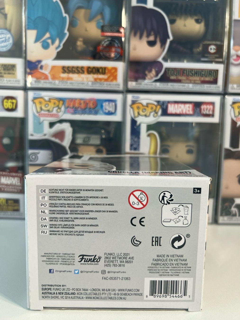 Funko Statuette: Funko POP! Disney Cruella (Making Art) – Nuovo e nell'imballaggio originale da Le Mouret venduto da perfectbijou 5